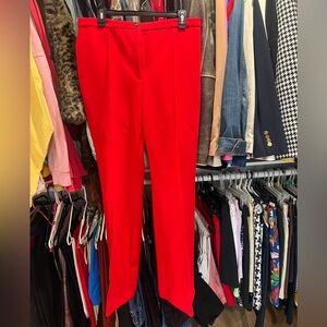 Ann Taylor Vibrant Red Women's Trousers
